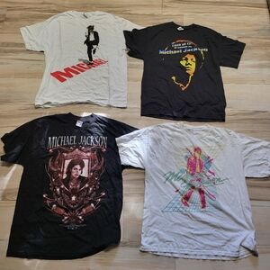 4 2009 Michael Jackson Shirts